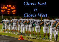 CE VARSITY vs Clovis West 10-23-15