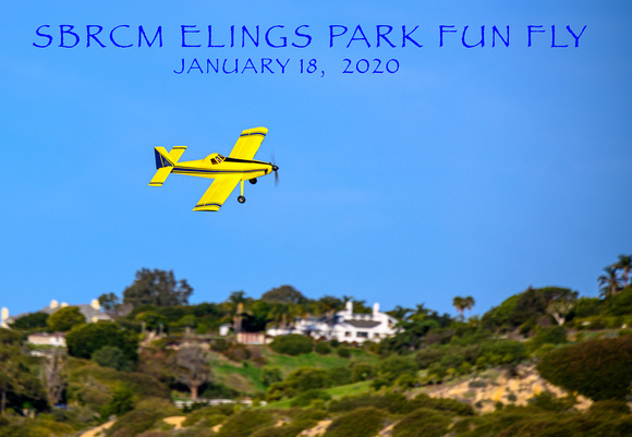 Santa Barbara Radio Control Modelers fly almost everyday at Elings park