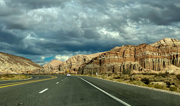 Red Rock Canyon on SR 395